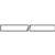 Boston Harbor 618S26-03 Square Towel Bar, 18 in L Rod, Aluminum, Chrome, Surface Mounting