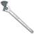Vulcan JL15024 Adjustable Wrench, 24 in OAL, 2-7/16 in Jaw, Steel, Chrome, Tapered Handle