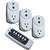 Woods 13569 Wireless Remote Control, 15 A, 125 V, 1875 W, CFL, LED Lamp, White