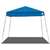 Seasonal Trends 21007800020 Canopy, 10 ft L, 10 ft W, 9.2 ft H, Steel Frame, Polyester Canopy, Blue Canopy