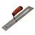 Marshalltown MXS20D Finishing Trowel, 20 in L Blade, 4 in W Blade, Spring Steel Blade, Square End, Curved Handle