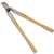 Landscapers Select 6147367 Bypass Lopper, 1-1/2 in Cutting Capacity, Steel Blade, Ash Wood Handle, Wood Handle