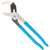 CHANNELLOCK 422 Tongue and Groove Plier, 9-1/2 in OAL, 1-1/2 in Jaw Opening, Blue Handle, Cushion-Grip Handle