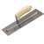 Marshalltown MXS62 Finishing Trowel, 12 in L Blade, 4 in W Blade, Spring Steel Blade, Curved Handle, Wood Handle