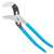 CHANNELLOCK 426 Tongue and Groove Plier, 6-1/2 in OAL, 0.87 in Jaw Opening, Blue Handle, Cushion-Grip Handle