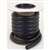 Abbott Rubber T44 Series T44025003 Drain Hose, 7/8 in ID, 25 ft L, PVC, Black