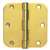 ProSource 20347ABX Door Hinge, Steel, Antique Brass, Loose Pin, 180 deg Range of Motion, Screw Mounting