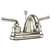 Boston Harbor JY-4233BN Lavatory Faucet, 1.5 gpm, 2-Faucet Handle, Brass, Nickel Plated, Lever Handle