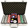 300 Welcome to Las Vegas Poker Chip Set with Aluminum Case