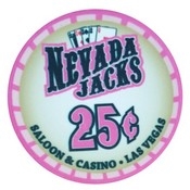 Nevada Jacks Poker Saloon Series  Chips