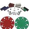 1000 Suited Design Poker Chip Set with Acrylic Chip Trays