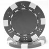 Striped Dice Poker Chips - Gray