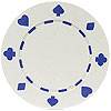 Suited Design Poker Chips - White