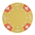 Tri-Color Ace King Suited Poker Chips - Yellow