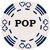 Custom Hot Stamped White Royal Suited Poker Chips