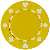 Suited Design Poker Chips - Yellow