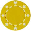 Suited Design Poker Chips - Yellow