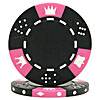 Black Tri-Color Triple Crown Poker Chips