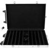 1000 Capacity Chip Case Trolley - Aluminum with Wooden Insert