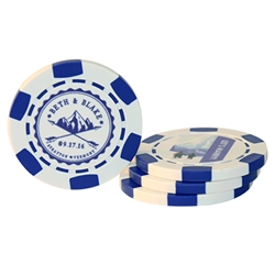 Custom Wedding Poker Chips