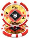 Black Diamond Poker Chips - $5