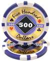 Black Diamond Poker Chips - $500
