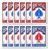 12 Red/Blue Bicycle Playing Cards Standard Index