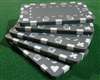 5 Gray Rectangular Poker Plaques
