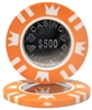 Coin Inlay 15 Gram Poker Chips- $500