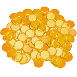 100 Orange Bingo Chips