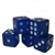 5 Blue Dice - 19 mm