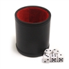 Professional Dice Cup with Five Dice