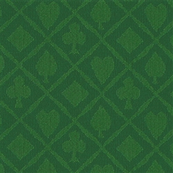 Green Suited Polyester Speed Cloth - 10 Foot section