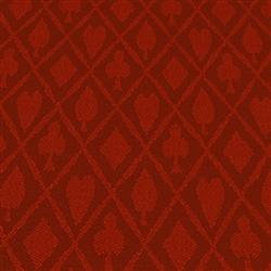 Red Suited Polyester Speed Cloth - 10 Foot section