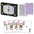 Copag 1546 Poker Purple/Gray Jumbo Index