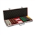 500  Ace King Suited Poker Chip Set with Aluminum Case