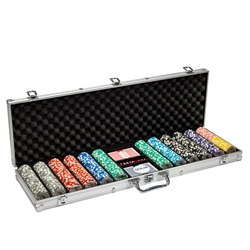 600 Ben Franklin Poker Chip Set with Aluminum Case