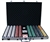 1,000 Coin Inlay Poker Chip Set with Aluminum Case