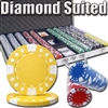 1,000 Diamond Suited Poker with Aluminum Case