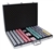 1,000 Eclipse Poker Chip Set with Aluminum Case