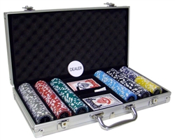 300 Eclipse Poker Chip Set with Aluminum Case