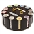 300 Hi Roller Poker Chip Set with Wooden Carousel