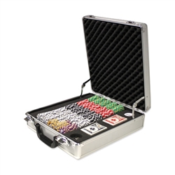 500 Hi Roller Poker Chip Set with Claysmith Case
