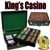 500 King's Casino Poker Chip Set with Hi Gloss Case