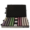 1,000 Milano Poker Chip Set with Rolling Case 