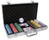 300 Chip Nevada Jack Poker Chip Set with Aluminum Case