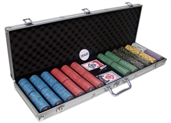 600 Nevada Jack Poker Chip Set with Aluminum Case