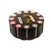 300 Nile Club Poker Chip Set with Wooden Carousel