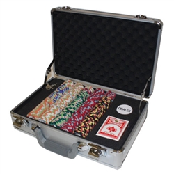 300 Nile Club Poker Chip Set with Claysmith Case