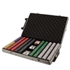 1,000 Scroll Poker Chip Set with Rolling Case 